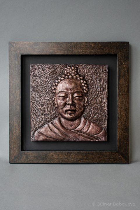 Buddha Yana: A relief sculpture by Gülnar Babayeva