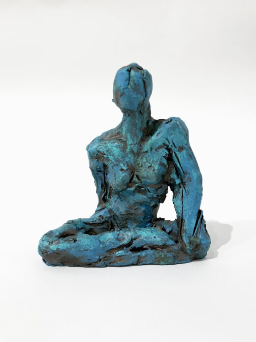 GÜLNAR BABAYEVA Figure Sketch, In private collection New York City 2/3 of a set